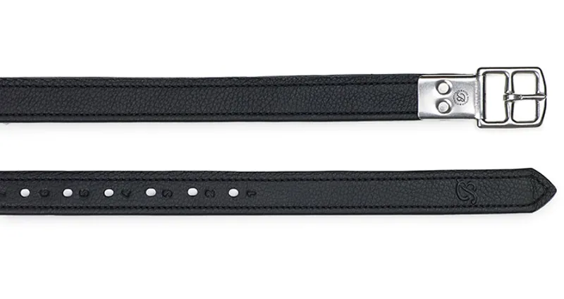 Bates Stirrup Leathers Black 